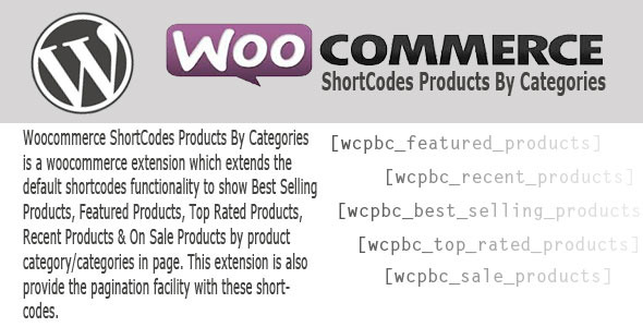 Woocommerce ShortCodes Produkte nach Kategorien