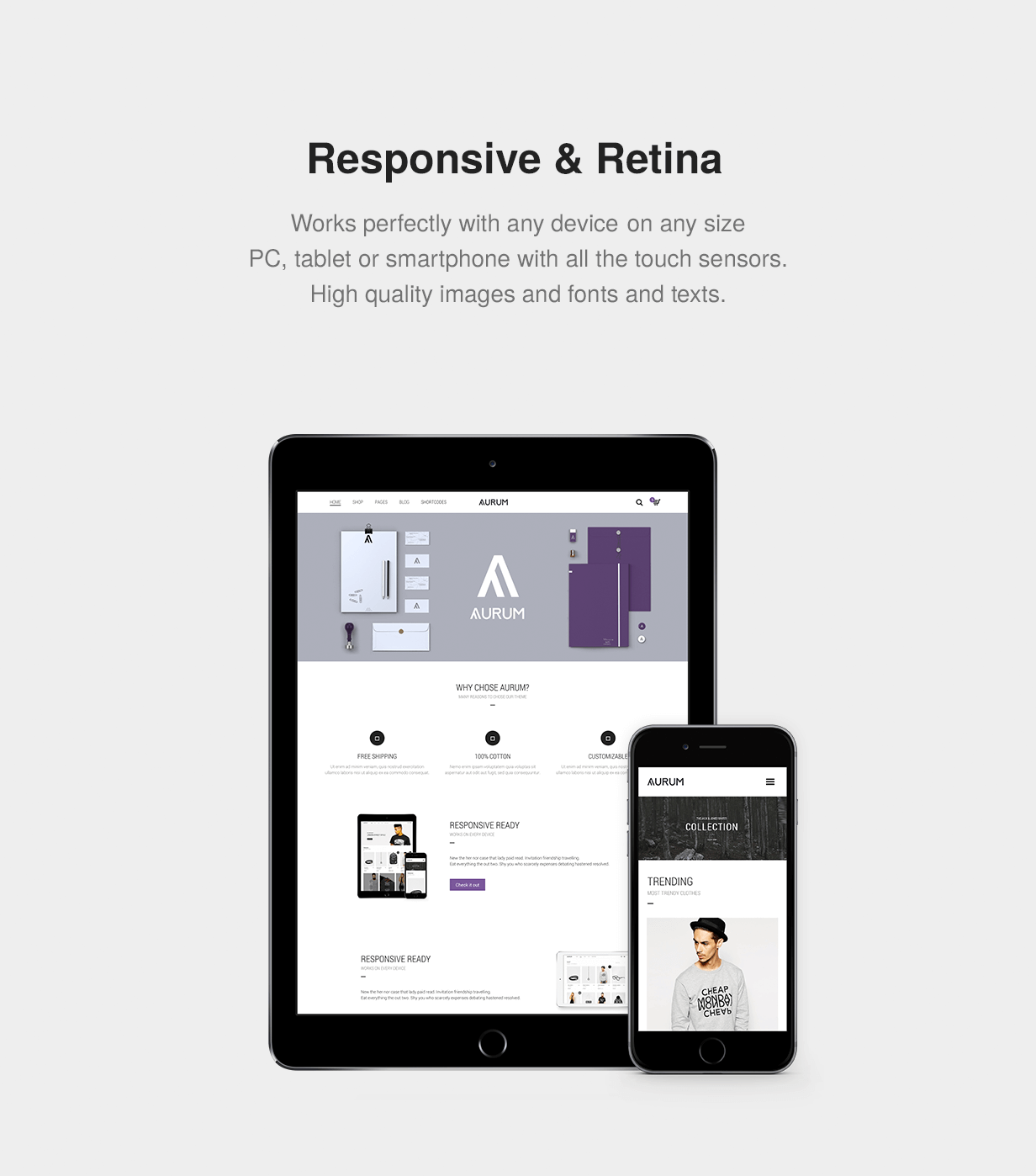 Responsive und Retina