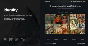 Identität – Responsive WordPress Layout