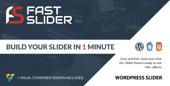 Fast Slider - Einfach und schnell - Slider Plugin für Wordpress