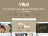 Velo - Responsives Geschäftsthema des Fahrradgeschäftes