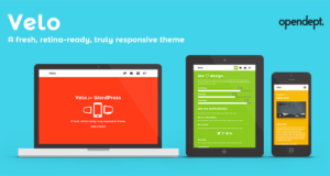Velo – Ein frisches, Retina-Ready und Responsive Template