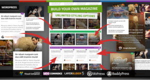 Quadrum – Mehrzweck News & Magazine Thema
