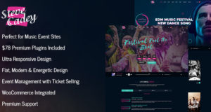 Steve Cadey – WordPress Music Template für Musiker, DJs, Bands und Solo-Künstler