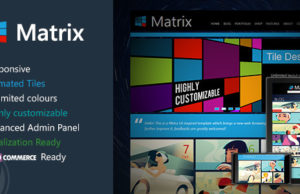 Matrix – Responsives WordPress Layout