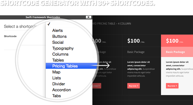 Shortcode Generator