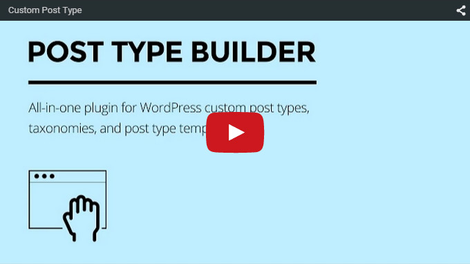 Beitragstyp-Builder