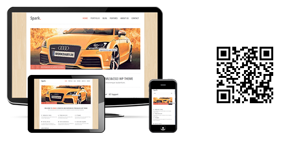 Spark Responsive Mehrzweck-WP-Thema