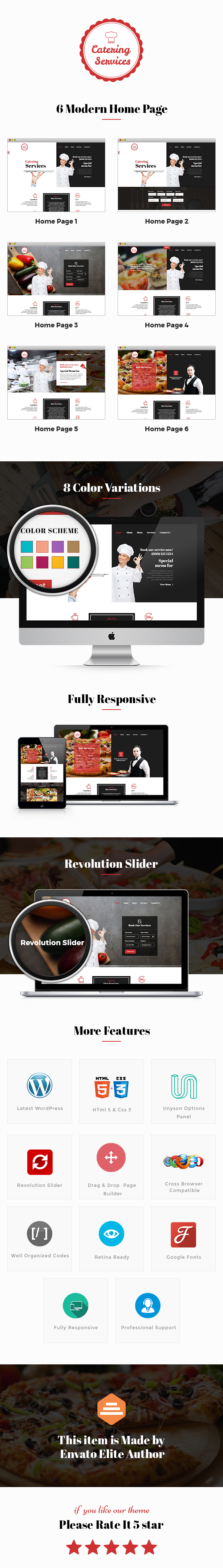 Koch - Restaurant - Catering WordPress Layout