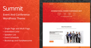 Gipfel – Veranstaltung und Konferenz WordPress Template