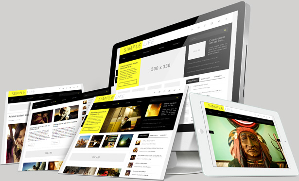 einfaches Leben wp Thema
