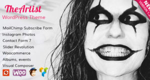 TheArtist – Künstler Band Musik WordPress Vorlage