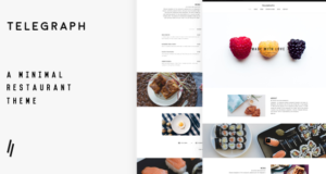 Telegraph – Restaurant WordPress Vorlage