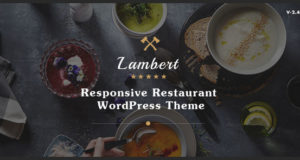 Lambert – Restaurant / Café / Kneipe WordPress Template
