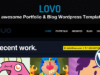 Lovo WordPress Portfolio und Blog Vorlage