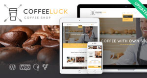 Kaffeeglück | Café / Restaurant / WordPress Vorlage