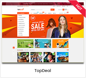 Topdeal - Mehrzweck-Marktplatz WooCommerce WordPress Template