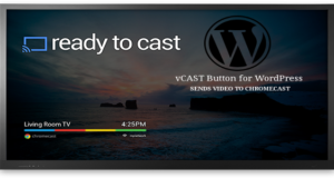 vCast-Schaltfläche für WordPress