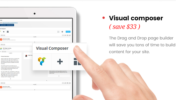 bollweg single product-wordpress visueller komponist