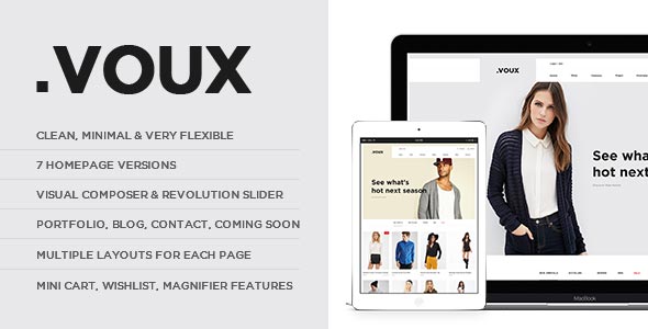 Voux WooCommerce Shopping Thema