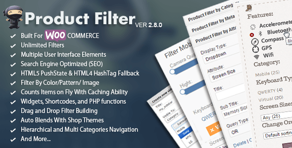 WooCommerce AJAX Produktfilter - WordPress Plugin