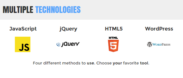 Wheelizate Tabs - Technologien