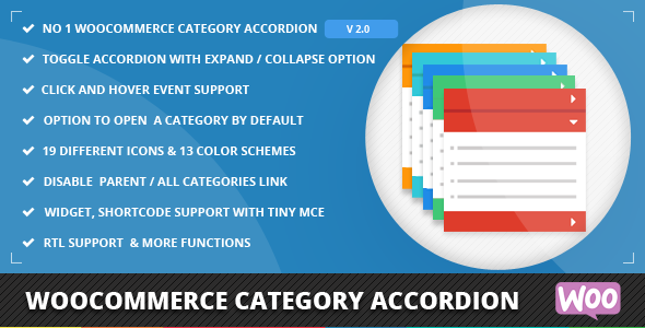 WooCommerce Kategorie Akkordeon