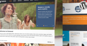 Responsive Portfolio WP Vorlage von Octavus