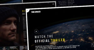 Der Space – Einzelfilm Kampagne WordPress Vorlage