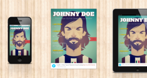 BookCard WP – Responsive 3D gefaltete vCard WordPress Template