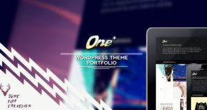 One Plus – Portfolio Layout Nur für Kreative