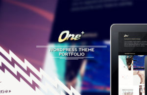 One Plus – Portfolio Layout Nur für Kreative