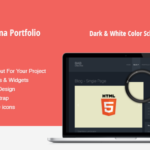 BAB: Sauberes, responsives Portfolio WordPress Vorlage BAB: Sauberes, responsives Portfolio WordPress Vorlage