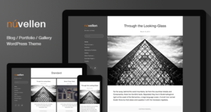 Núvellen: Blog / Portfolio WordPress Layout