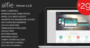 Alfie Das Responsive Bootstrap WordPress Layout