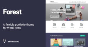 Forest – Ein flaches und fettes Portfolio WordPress Template