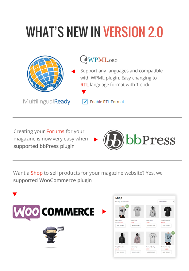 Support WPML WooCommerce bbPress - DeliPress - Magazin und Review WordPress Layout