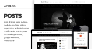 Beiträge – Responsive Persönliches Blog Template