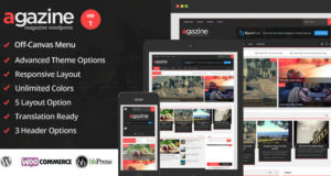 Agazin – Premium Retina Magazin WordPress Template