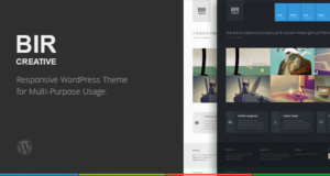 BIR – Responsives Creative WordPress Vorlage