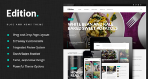 Edition – Responsive Nachrichten und Magazine Template