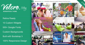 Velcro – Retina Responsives WordPress Vorlage