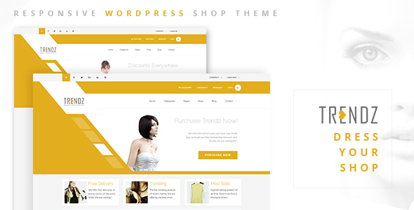 Trendz - WooCommerce Shopping WordPress Template