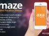 AMAZE - WordPress interaktives Parallax-Thema