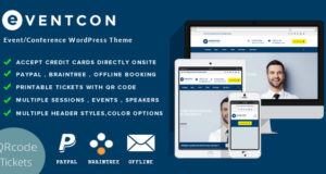 Eventcon: Veranstaltung – Konferenz WordPress Template