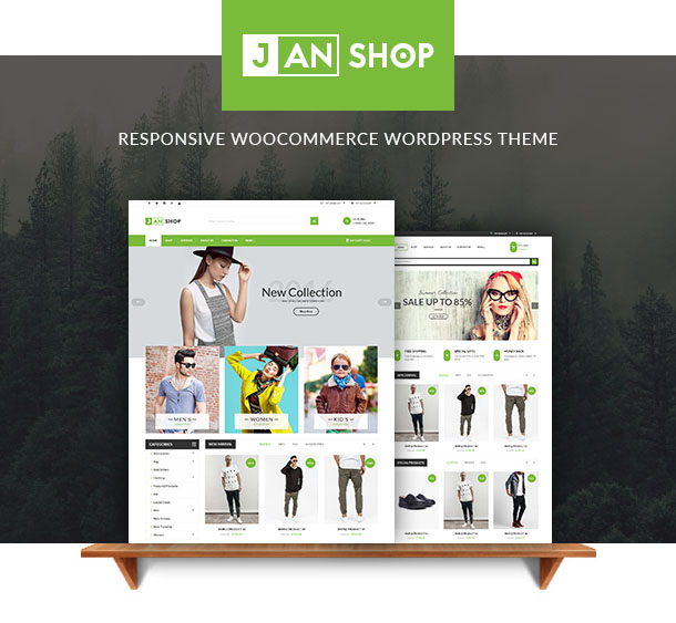 VG JanShop - Responsives WooCommerce WordPress Layout