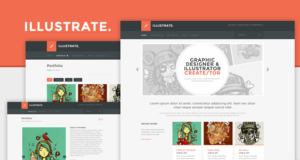 Veranschaulichen – Responsive Portfolio WordPress Template