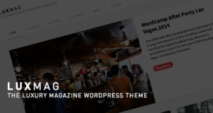 LuxMag – Responsive WordPress Magazin Blog