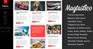 Responsive Maurerarbeit Blog – WordPress Layout