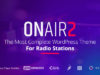 Onair2: Radiostation WordPress Template